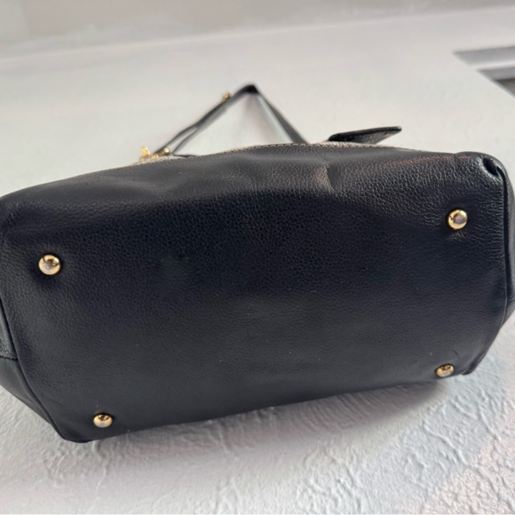 EMMA FOX NATURAL LEATHER PAISLEY PRINT FRAME SATCHEL CROSSBODY BAG - Picture 5 of 7